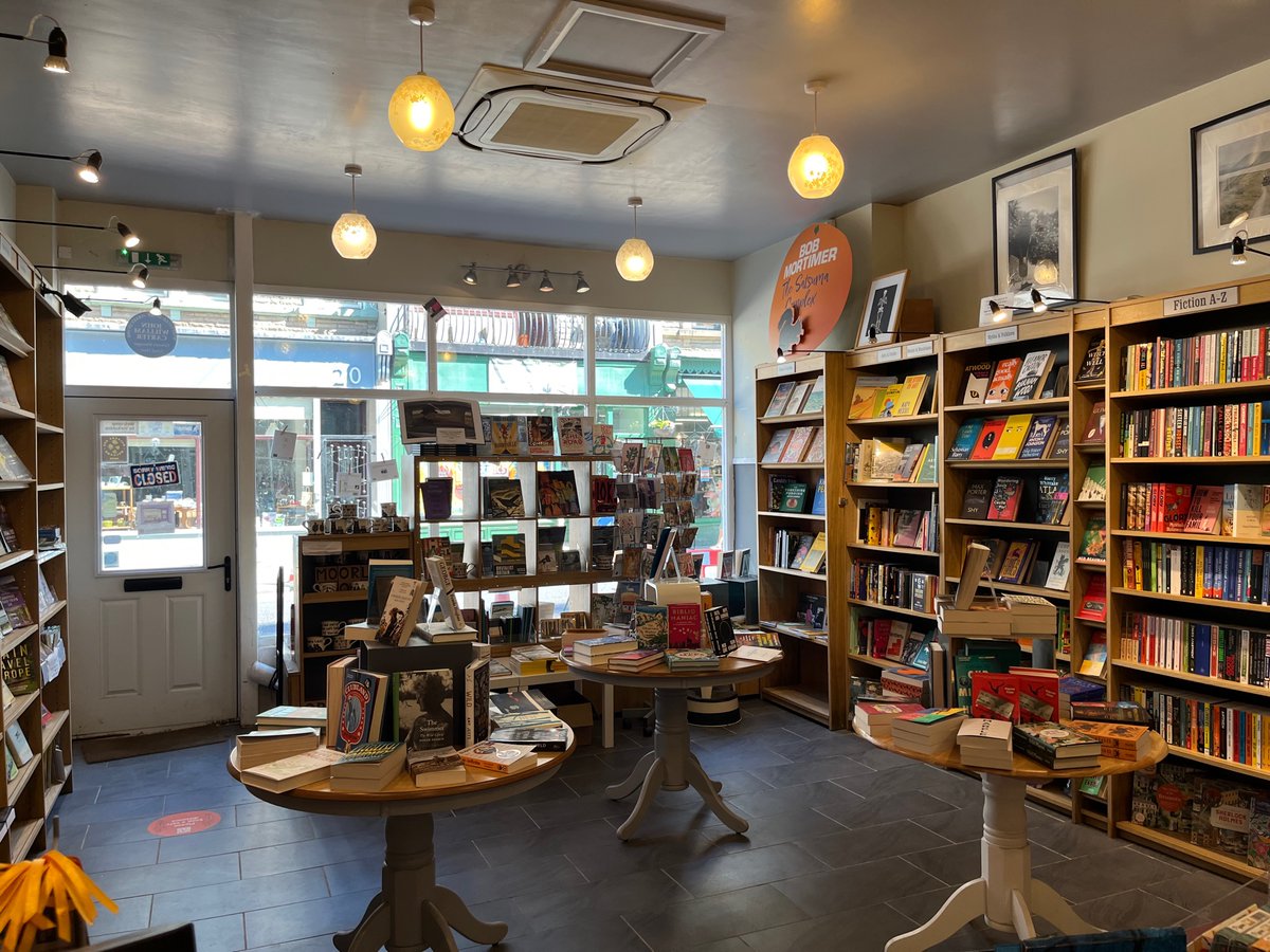 Despite the roadworks on Market Street in Hebden Bridge, we are open as usual today from 10am-5pm. Plenty of great books to while away an afternoon in the sun...