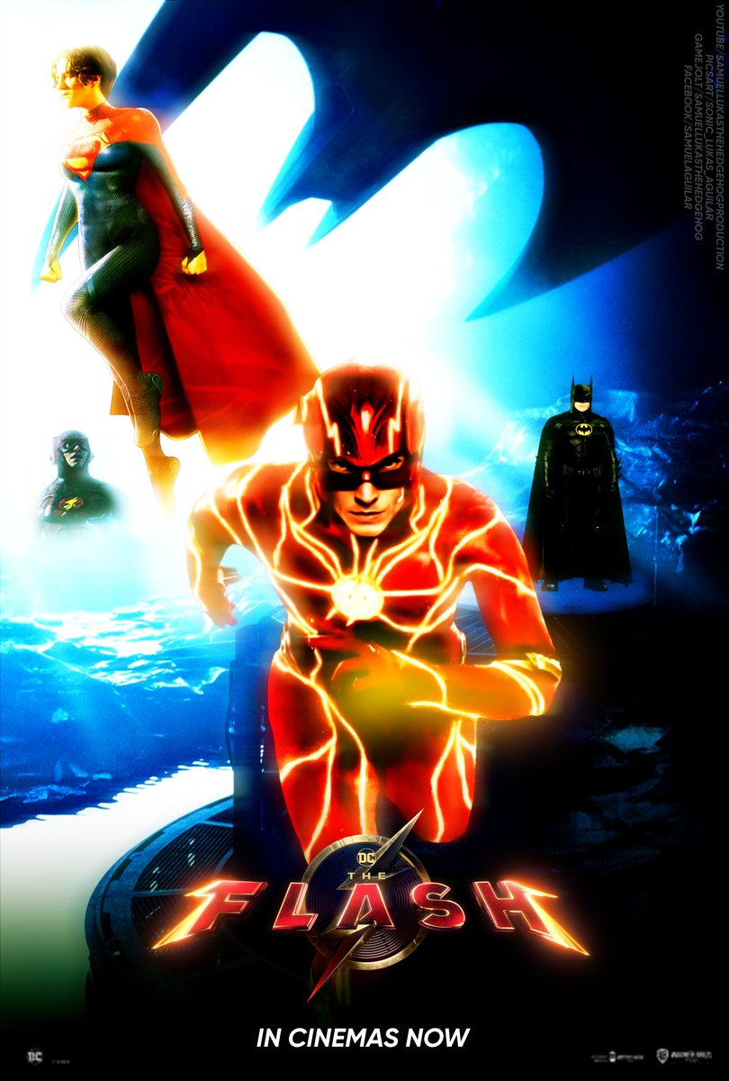 The Flash Poster #theflash #batman #supergirl #warnerbrothers #warnerbros #dc #dcmovies #dcextendeduniverse #DCEU