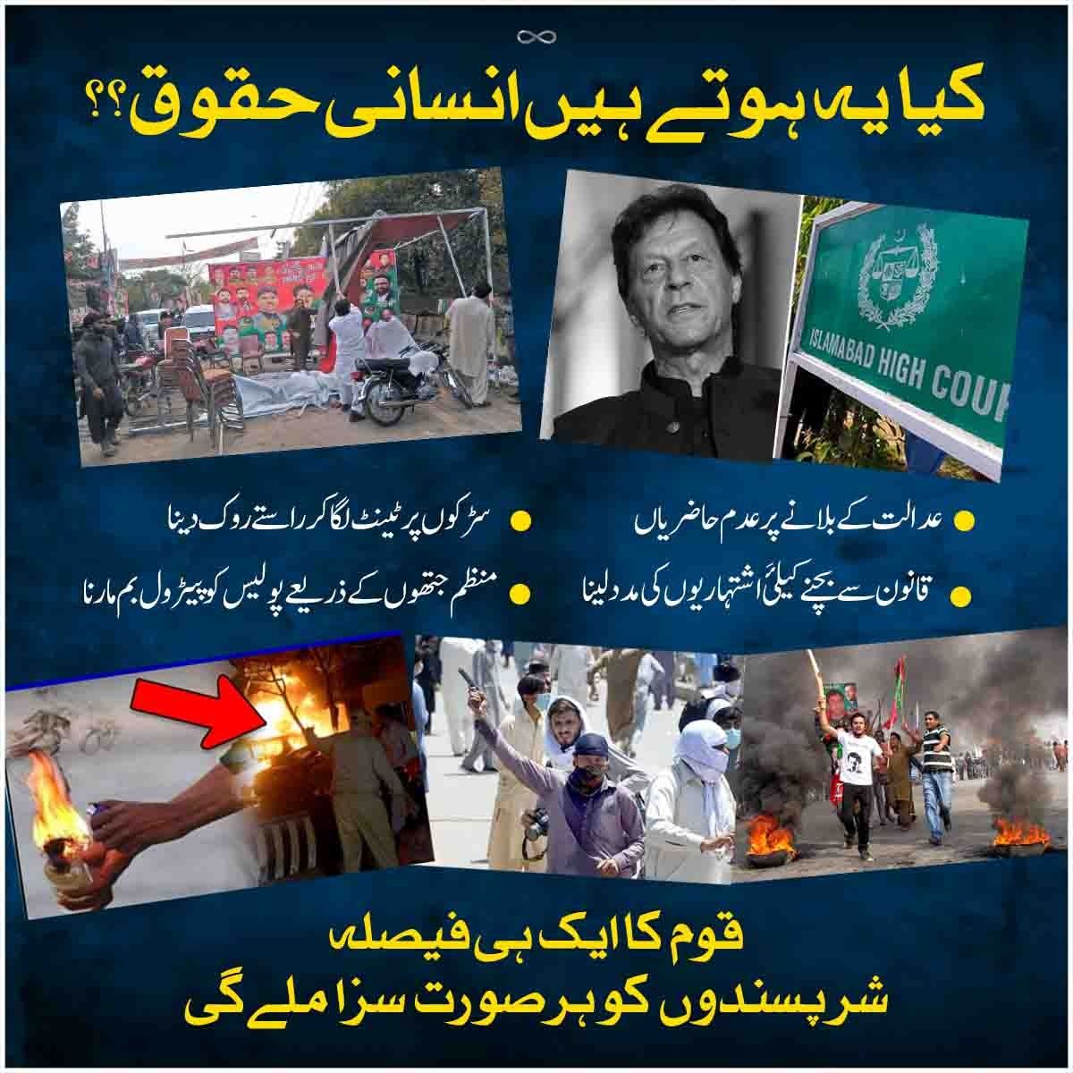 pmln_org's tweet photo. ملک کو شرپسندوں کی آماجگاہ بنانے کی کوشش کرنے والے کسی صورت پاکستان کے خیر خواہ نہیں ہوسکتے ایسے عناصر پاکستان کے اندر رہ کر پاکستان دشمن عزائم کی تکمیل کے آلیے لہ کار بنے ہوئےہیں قوم فیصلہ کرچکی ہے کہ سانحہ 9 مئی میں ملوث ہر کردار کو نشان عبرت بنائے جائے
#جعلی_نظریات_فتنہ_اور_فساد