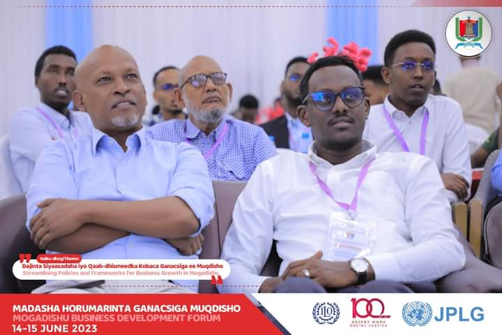 Mogadishu bussiness Development Forum. DAY-2 . 
There was A presentation on 'Women and Business, Opportunities & Challenges' was given by Mulki Ali Xoorshe, one of the Somali Women In Business Authority, SWIB.

 #MBDFORUM2023