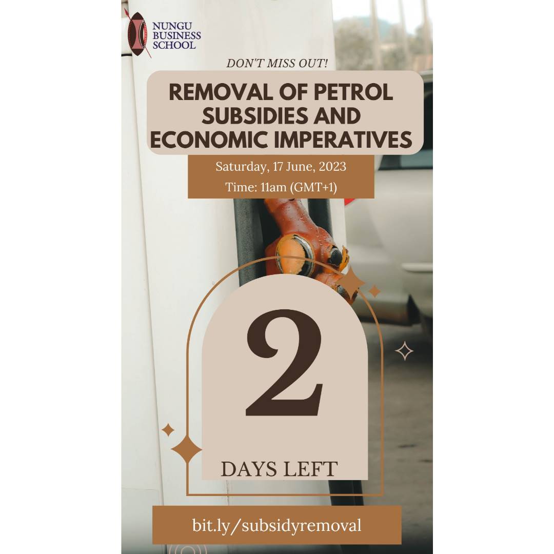 NBSLagos's tweet photo. We will be doing a detailed x-ray on subsidy removal and its consequences on the people and economy of Nigeria.

Date is Saturday, June 17 2023 at 11am WAT.

To lead the charge is Mohammed Salaudeen Ph.D Petroleum Economics and O&amp;G practitioner.

https://t.co/lr9UyuvRt3

Join us! https://t.co/szKEER0KtR