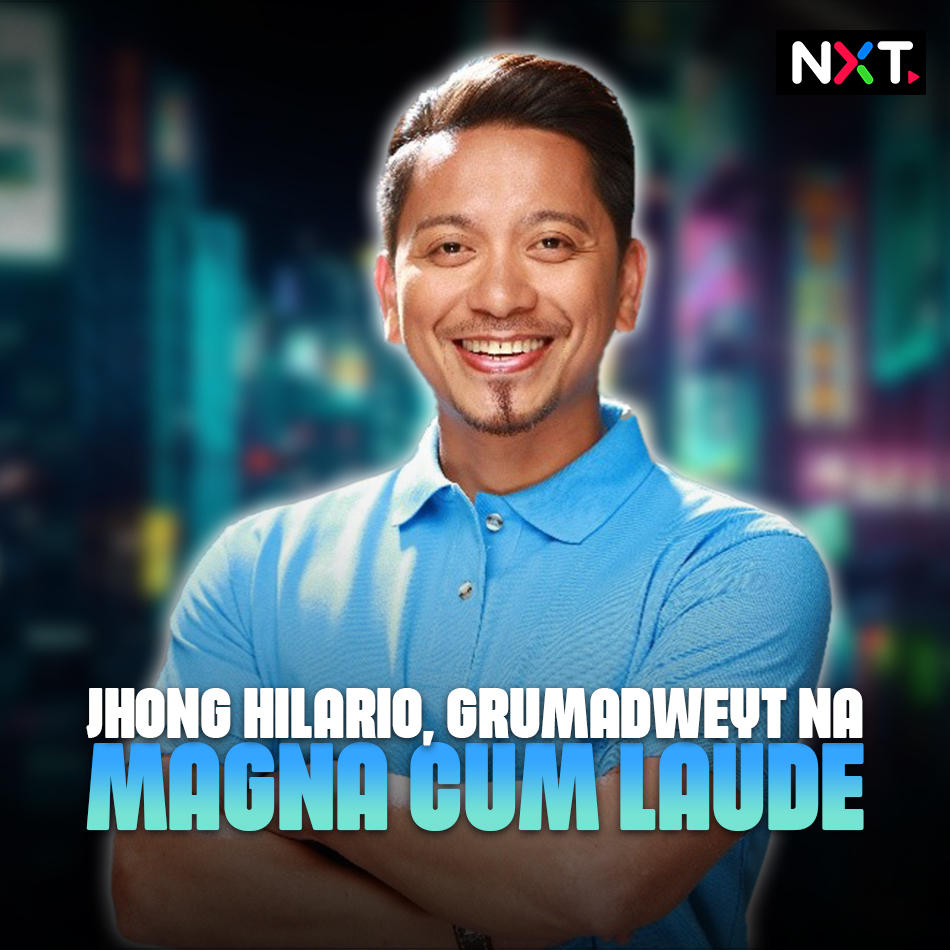 ABSCBN News on Twitter "Congratulations Jhong Hilario! Kagagraduate