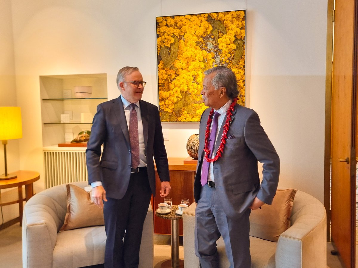 henrytpuna's tweet image. A constructive series of discussions in Canberra yesterday and today! Meitaki ma'ata @dfat for facilitating great HLCs at the political and senior officials levels! #bluepacific2050 #regionalism