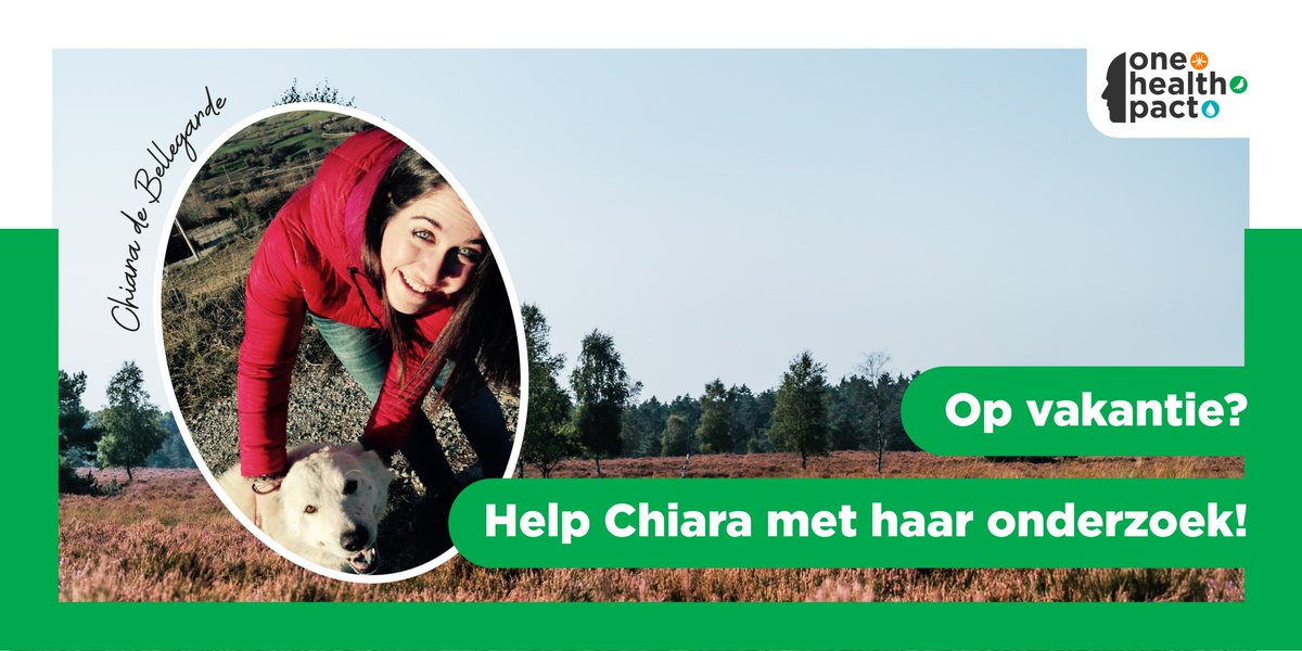 ☀️ Binnenkort op vakantie? Chiara de Bellegarde heeft je hulp hard nodig! Zij onderzoekt of #vakantiegangers virussen die door #muggen &amp; #teken worden overgedragen van hun #vakantie mee terugbrengen! Werk je mee? bit.ly/3KJil0R  #onehealthpact <a href="/P_Bruijning/">Patricia Bruijning</a> #OHP