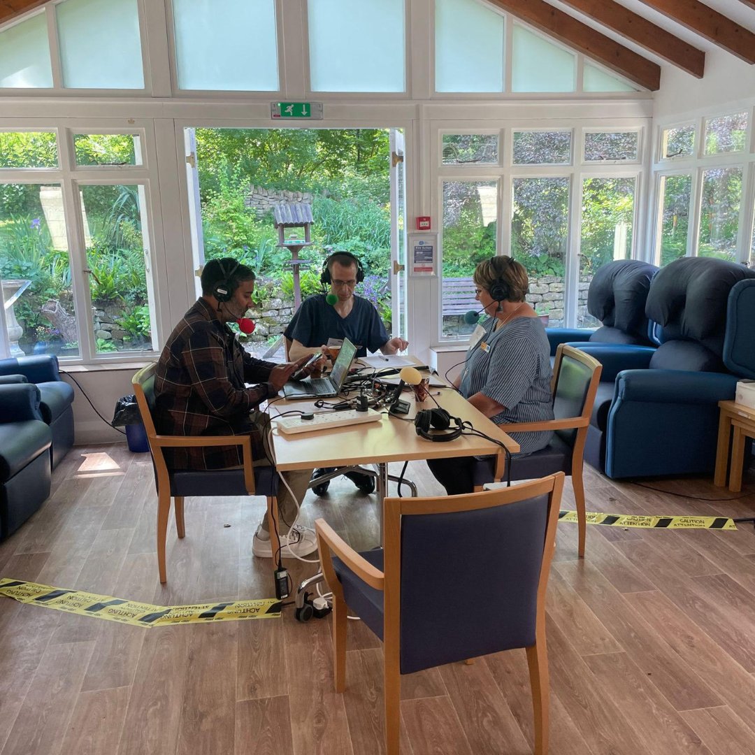 Sue_Ryder's tweet photo. Thank you so much to @TherealNihal and everyone @bbc5live for such a special afternoon with our team 💙

We need your support so we can continue to be there for families like Sam's and everyone who needs us in the future. 

If you can, please donate now https://t.co/2tKlWRy3Qs https://t.co/T9pASwiUEG