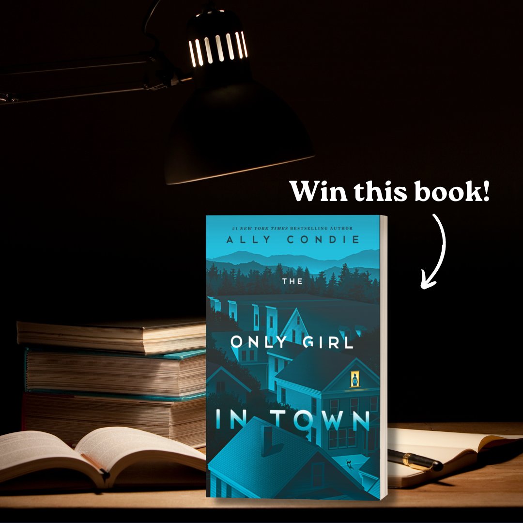 What would you do if everyone you love disappeared? 

What if it was your fault? 

Enter the giveaway to win #1 New York Times bestselling author Ally Condie's next book #TheOnlyGirlInTown: bit.ly/44fdtZx 

#BookGiveaway #2023Reads