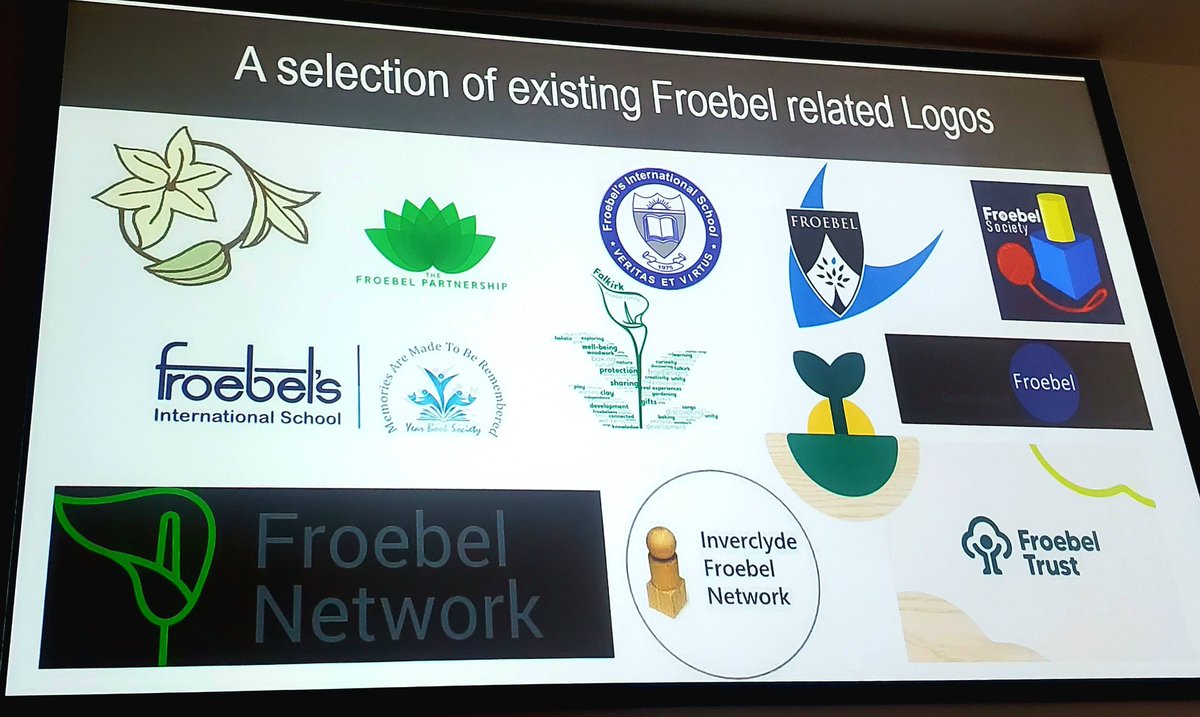 Such an interesting session from Laura Thornthon on creating a new Froebel logo #IntFroebel2023