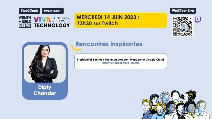 #EnjoyDigitAll (@enjoydigitall) on Twitter photo (#WoGiTech/#Vivatech) Retrouvez dans quelques instants <a href="/DiptyChander/">Dipty Chander</a> présidente de <a href="/Org_Emma/">e-mma</a> pour la première interview ⚡️ du WoGiTech Live sur le Insta des <a href="/afrogameuses/">Afrogameuses</a> 💜
instagram.com/afrogameuses?i… (#WoGiTech/#Vivatech) Retrouvez dans quelques instants <a href="/DiptyChander/">Dipty Chander</a> présidente de <a href="/Org_Emma/">e-mma</a> pour la première interview ⚡️ du WoGiTech Live sur le Insta des <a href="/afrogameuses/">Afrogameuses</a> 💜
instagram.com/afrogameuses?i…