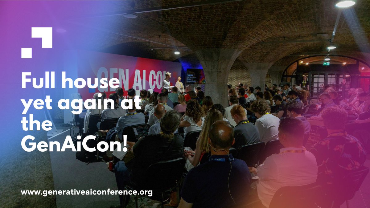 Day 2 going strong! 

#DavidFoster <a href="/FrankiTabor/">Franki Tabor</a> 

#GenAiCon #AiSummit #LondonTechWeek