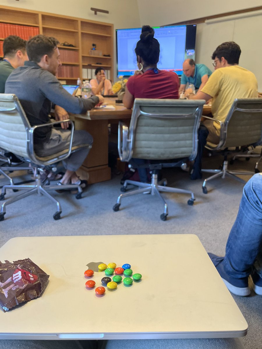 Teresa Giraldez (@giraldezt) on Twitter photo Going straight into the synapsis and the quantum realm with Matthew Xu-Friedman using a clever (and fun!) illustration of the quantal hypothesis using M&Ms. A established tradition in the ION <a href="/cshlcourses/">CSHL Courses</a> Going straight into the synapsis and the quantum realm with Matthew Xu-Friedman using a clever (and fun!) illustration of the quantal hypothesis using M&Ms. A established tradition in the ION <a href="/cshlcourses/">CSHL Courses</a>