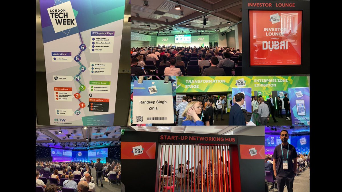 Zinia_ai's tweet photo. Our Co-founder/ Chief Analytics Officer flying the flag for Zinia AI at the London Tech Week. Very exciting times to be building in #Tech and #AI.

#londontechweek #londontechweek2023 #genai #ml https://t.co/MlNV8rswcM