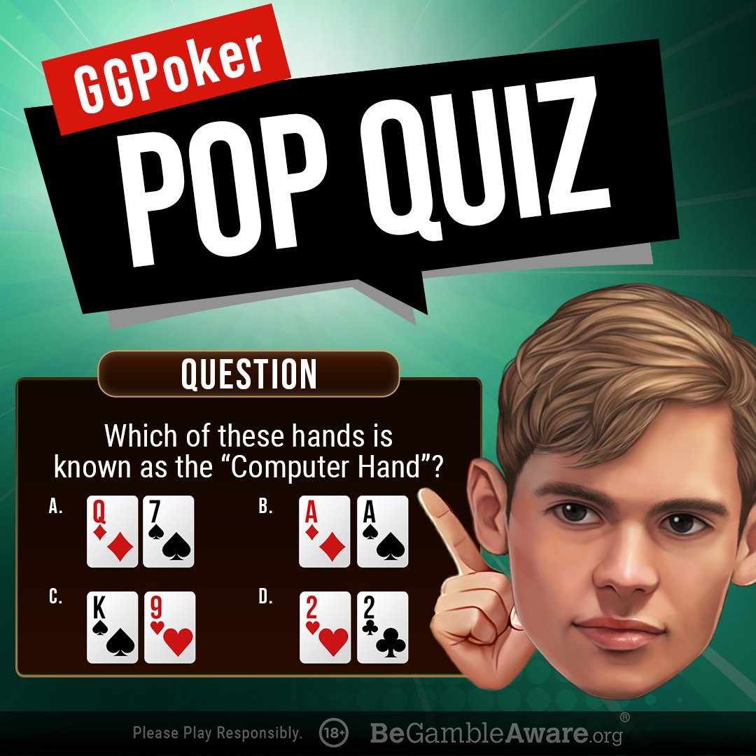 It's time for a GGPoker Pop Quiz!

Answer the question correctly each day over the next 5 days for your chance to win a ticket to the Mystery Bounty Main Event on June 26th!

You must follow @GGPoker and ❤/ RT this to qualify!
Be sure to include your GG Username too! #ThanksGG