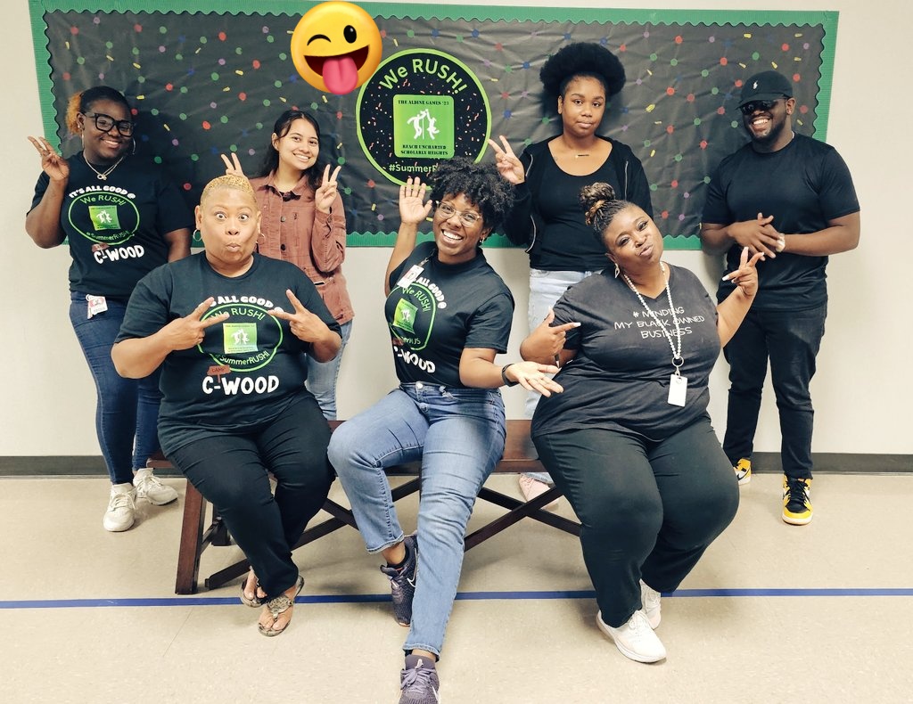 CrystalLiteracy's tweet photo. Just your friendly neighborhood iRUSH geek squad coming through! #interventionteam #weRUSH #iRUSH @AldineISD @tashford10 @jjdodd_1972 @AldineRUSH #SummerRush #CampCWood @percivalgibbs @ChantilGill https://t.co/fiWIKK5GYY