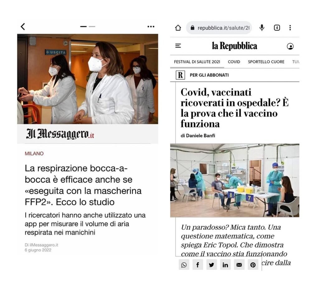 Erinni15's tweet image. La respirazione bocca a bocca è efficace anche se fatta con la #mascherina

#Covid #VACCINATI ricoverati in #ospedale? E' la prova che il vaccino FUNZIONA.