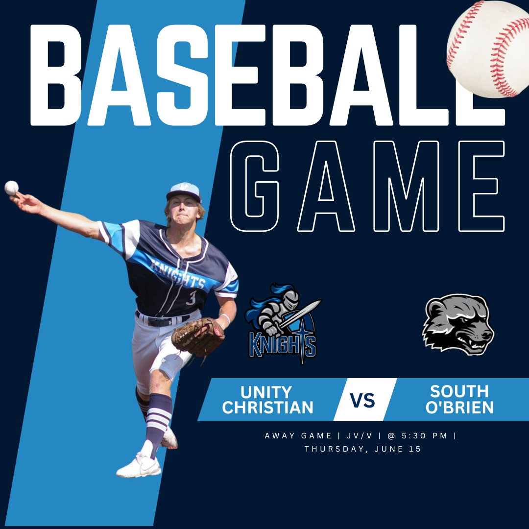 unity_athletics's tweet photo. Freshman Baseball | Home vs. Sioux Center | @ 11:00 am | DH
JV/V Softball | @ West Sioux (Ireton) | @ 5:30 pm
JV/V Baseball | @ South O'Brien | @ 5:30 pm

GO KNIGHTS!!

 #uchslife #uchsathletics #uchsbaseball #uchssoftball https://t.co/7pY1WQtAVu