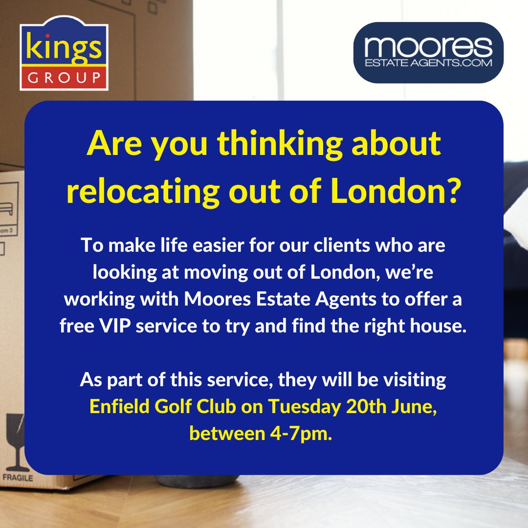 Kings Group LLP (@kingsgroupllp) on Twitter photo To make life easier for our clients who are looking at moving out of London, we’re working with @moorespropertyhub to offer a free VIP service to try and find the right house. 🏡
kings-group.net/blog/are-you-t…
Register today for the event by emailing: office@mooresestateagents.com To make life easier for our clients who are looking at moving out of London, we’re working with @moorespropertyhub to offer a free VIP service to try and find the right house. 🏡
kings-group.net/blog/are-you-t…
Register today for the event by emailing: office@mooresestateagents.com