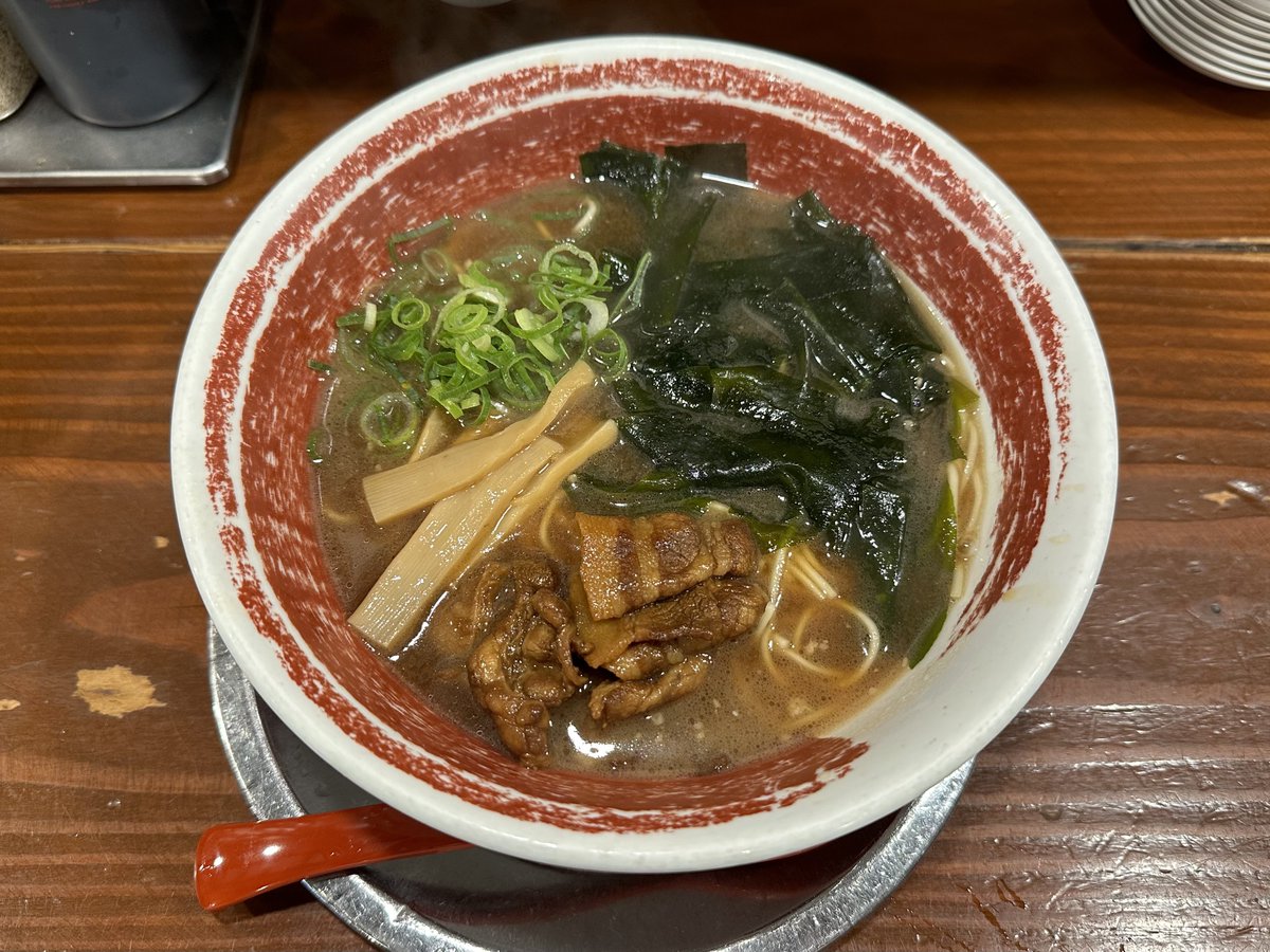 ななみんのねごとで言ってた徳島駅前の麺王つい先週行った！！