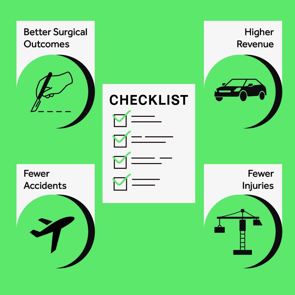 Want to make fewer mistakes and achieve more? Try implementing a checklist. Read Why Checklists Work, now on Imprint. apple.co/3AvtP41