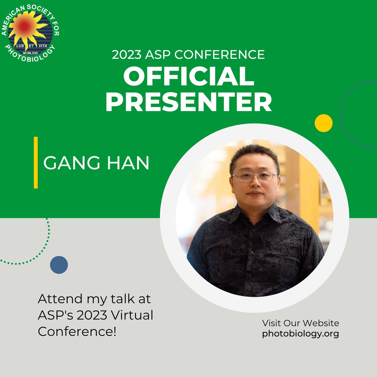 <a href="/GangHan_UMMS/">Gang Han</a> is presenting at ASP's 2023 Conference! Will you be there to watch??
Register for this exciting virtual conference today. ⬇
burkinc.us6.list-manage.com/track/click?u=…