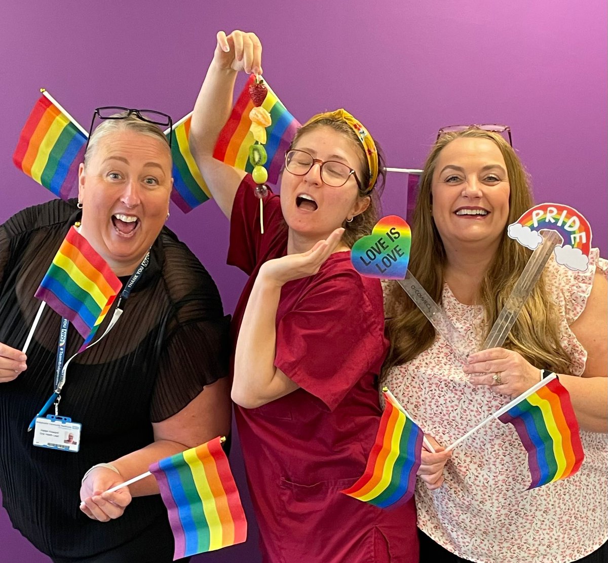 Wendy Gardener (@redwen1) on Twitter photo The 0-19 Oral Health team made fruit kebabs to celebrate #PrideMonth2023 #loveislove #inclusion <a href="/WeAreBCHFT/">Bridgewater Community Healthcare NHS</a> <a href="/adam_britton/">Adam Britton</a> <a href="/ColinScales1/">Professor Colin Scales</a> <a href="/Sarah_Brennan99/">Sarah Brennan</a> @BCHFTStaff The 0-19 Oral Health team made fruit kebabs to celebrate #PrideMonth2023 #loveislove #inclusion <a href="/WeAreBCHFT/">Bridgewater Community Healthcare NHS</a> <a href="/adam_britton/">Adam Britton</a> <a href="/ColinScales1/">Professor Colin Scales</a> <a href="/Sarah_Brennan99/">Sarah Brennan</a> @BCHFTStaff