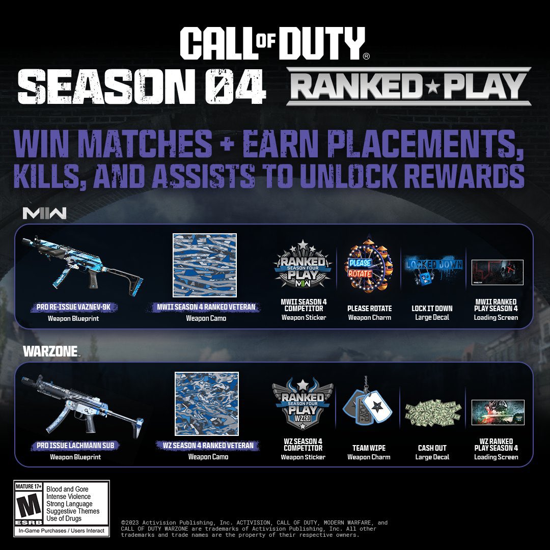 Where our ranked grinders at? 💪 

Drop your Activision ID's and let's hop into some games! 🥷 #MWII #Warzone