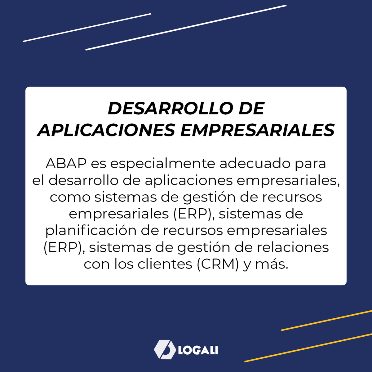 logaligroup's tweet image. ¡Descubre el poder de 𝐒𝐀𝐏 𝐀𝐁𝐀𝐏 𝐏𝐫𝐨𝐠𝐫𝐚𝐦𝐚𝐜𝐢𝐨́𝐧 𝐄𝐬𝐭𝐫𝐮𝐜𝐭𝐮𝐫𝐚𝐝𝐚! 💻
Si estás interesado en aprender más sobre la Programación estructurada, conoce nuestro Curso completos.
👉🏼 Más info en el enlace.  logaligroup.com/C0200 
#ProgramaciónEstructurada #ABAP