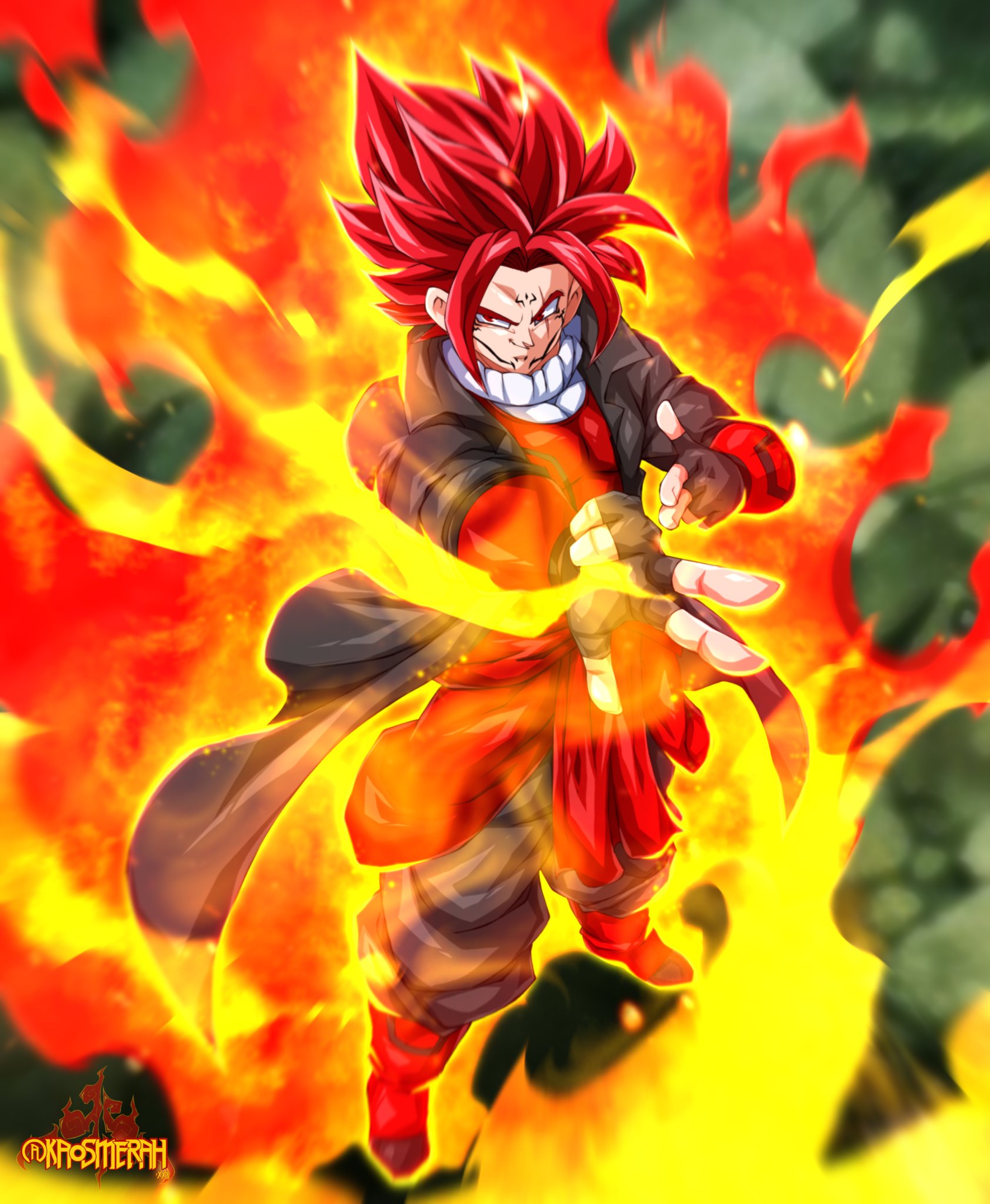 OC Goku Saikyo Saiyajin, or the Strongest Saiyan (Fan Form) : r/dbz