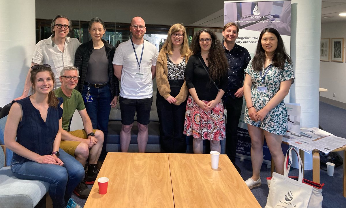 Douglas Vernimmen (@dougver) on Twitter photo Great set of speakers from <a href="/wendy_bickmore/">Wendy Bickmore</a>
<a href="/DTollervey/">David Tollervey</a> @GerardLBrien and Sara Buonomo's lab at @EdinEpigenetic meeting, sponsored by <a href="/Inorevia/">Inorevia</a> #epigenetics #chromatin #transcription #Edinburgh Great set of speakers from <a href="/wendy_bickmore/">Wendy Bickmore</a>
<a href="/DTollervey/">David Tollervey</a> @GerardLBrien and Sara Buonomo's lab at @EdinEpigenetic meeting, sponsored by <a href="/Inorevia/">Inorevia</a> #epigenetics #chromatin #transcription #Edinburgh
