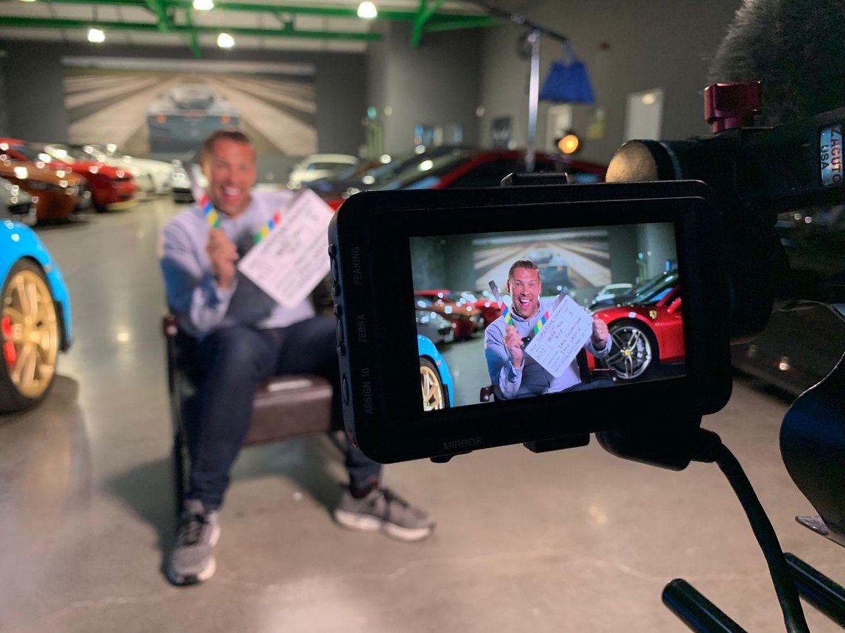 AirTV_UK's tweet photo. We've had so much fun with @deanmbartle and his @DmbCollection team filming #SupercarShowroom.
Don't miss the first episode - this evening at 9pm on @QuestTV. https://t.co/W3G4OLZm8l