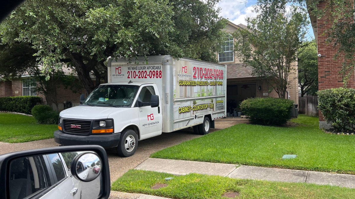 When a New Gen truck is in your driveway it can only mean one thing. 
New things are coming!
Call us today to see how New Generation can help you get the remodel of your dreams.

210-202-0988
sanantoniokitchencabinet.com