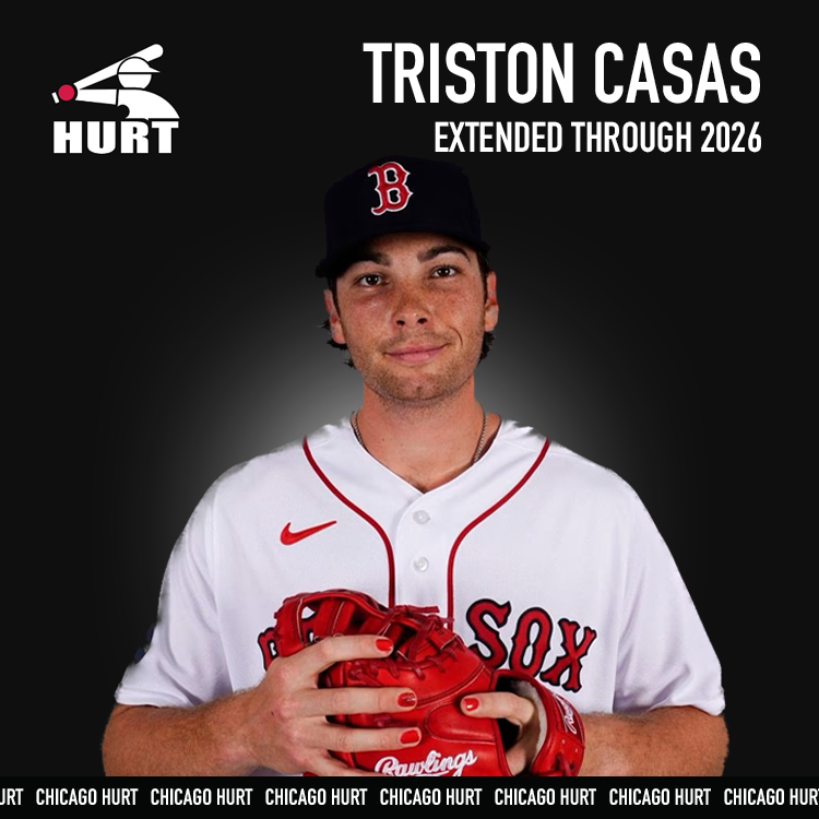 The #ChicagoHurt have signed Triston Casas to a three-year extension worth $3,612,250 annually. Said their gm 'Triston has had a very tough start to the season, but his expected numbers and elite eye suggest there's plenty of untapped potential. We believe in him.' #12monkeys