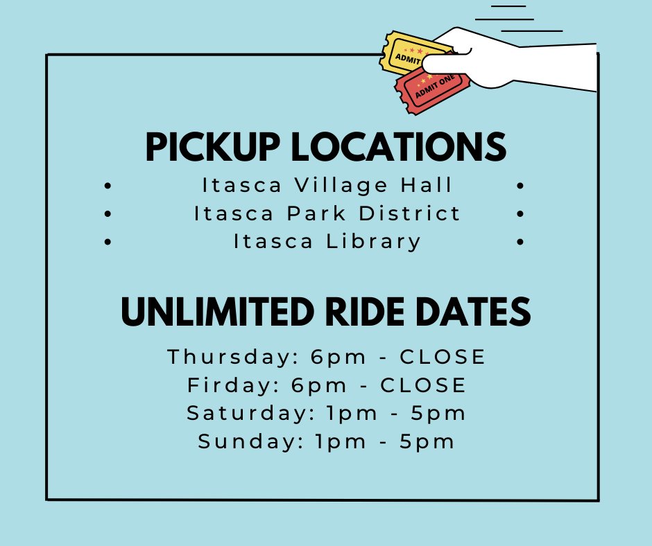 Itascafest is here, and you don't want to miss the excitement. 📷 Grab your tickets on Monday, June 19th, and experience a whirlwind of rides, games, delicious treats, and endless fun! 📷#Itascafest #CarnivalVibes #UnleashTheThrills #ItascaFest