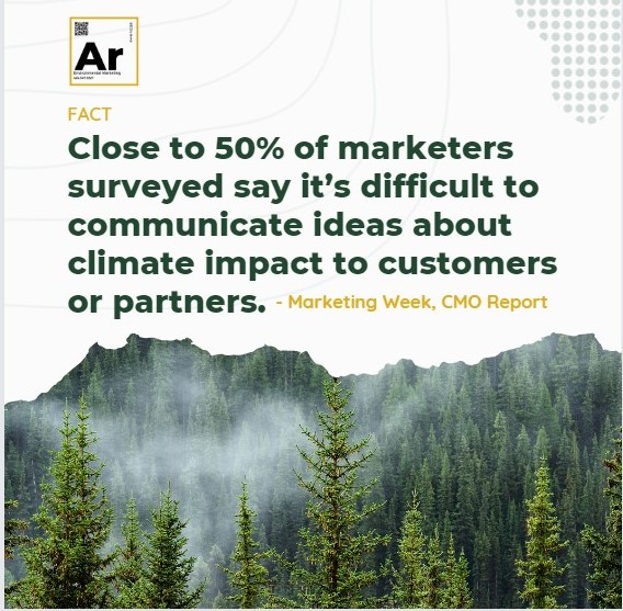 ARMarketingHse's tweet image. 🌍Changing the world begins with a story. As marketers, it's our job to tell the tale of sustainability &amp;amp; climate action. It's time to use our influence to shape the #climatenarrative &amp;amp; make a difference🌿 lnkd.in/d5FHeH8t