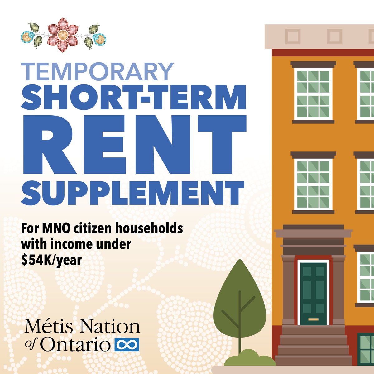MetisNationON's tweet photo. #MNO is excited to announce the launch of a temporary short-term rent supplement! For full eligibility criteria and for instructions on how to apply, visit: https://t.co/yDJE29p6zG https://t.co/rlMcLckd5u