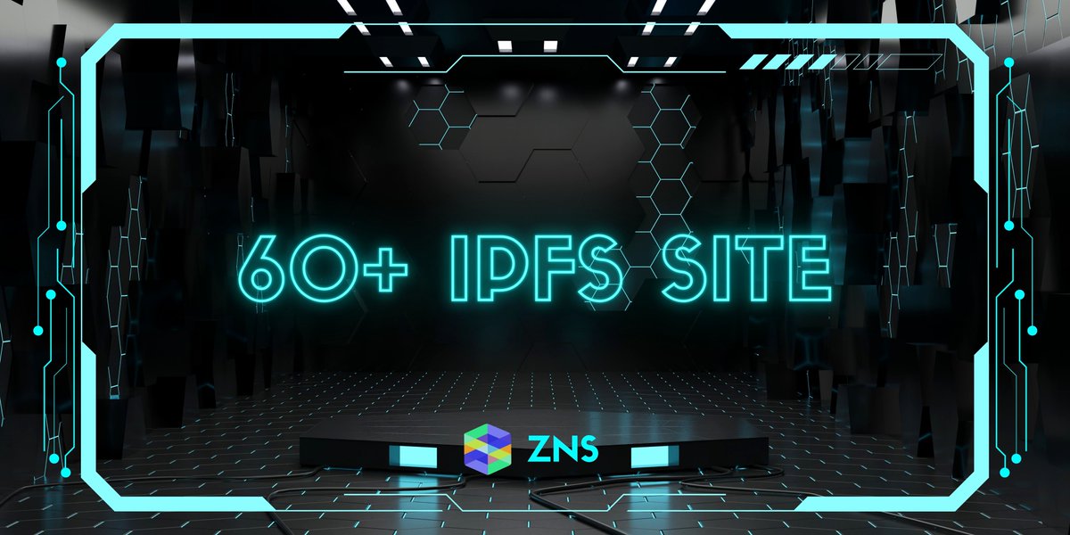 🙋Did you know? ZNS is the only project on zkSync that supports IPFS websites To date, over 60+ IPFS sites have been launched via ZNS The creation of websites is completely free and requires no server 🎁 ZNS Airdrop ✅RT & Address & tag 3 ✅Join: zns.is/free