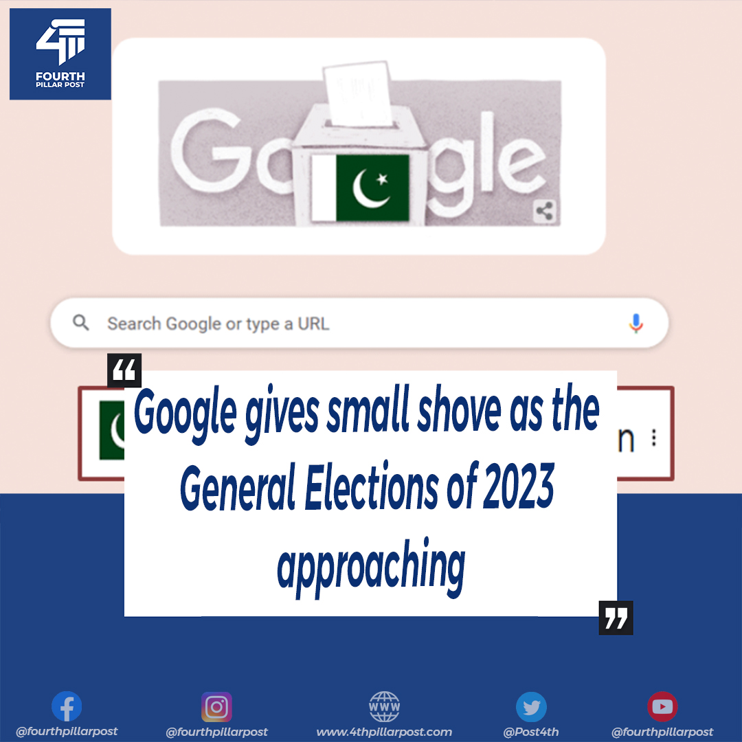 #Google's latest Doodle has brought attention to #Pakistan's upcoming #GeneralElections, scheduled to be held this year amidst ongoing political and economic tensions.

For more detailed news visit our Website: https://t.co/qYq4wBGXWK https://t.co/OmeJ8UgGF7