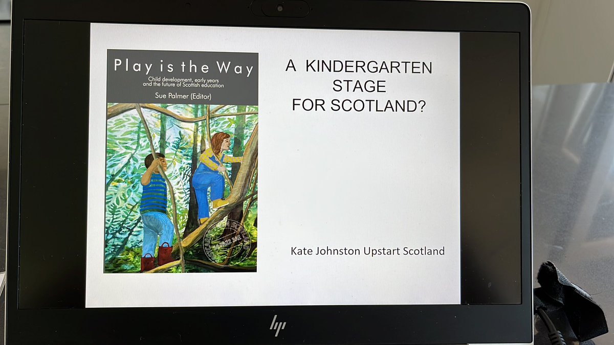 @EYArgyllBute @abc_OCTF @UpstartScot I am really looking forward to Kate joining our play pedagogy network today to share about her work in Upstart and the importance of play in schools for our children. #Playistheway