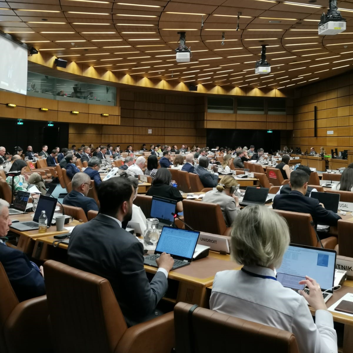 UNIDROITorg's tweet image. In 2023, @HamzaHameed007 participated in the sixty-second session (20-31 March 2023) of the Legal Subcommittee of #COPUOS @UNOOSA, and in its sixty-sixth plenary session (31 May – 9 June 2023) in Vienna, Austria. Learn more at bit.ly/3oYl8fL
