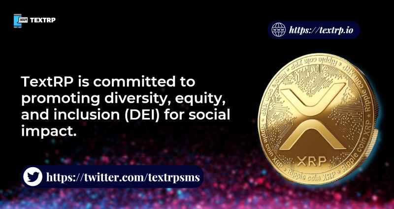 textrpsms's tweet photo. With the commitment of promoting diversity, equity, and inclusion (DEI) and social impact, TextRP places diversity at the forefront of its ownership structure, thereby promoting equity and inclusiveness from the outset.
#XRPL #TextRP #XRPLCommunity #texty