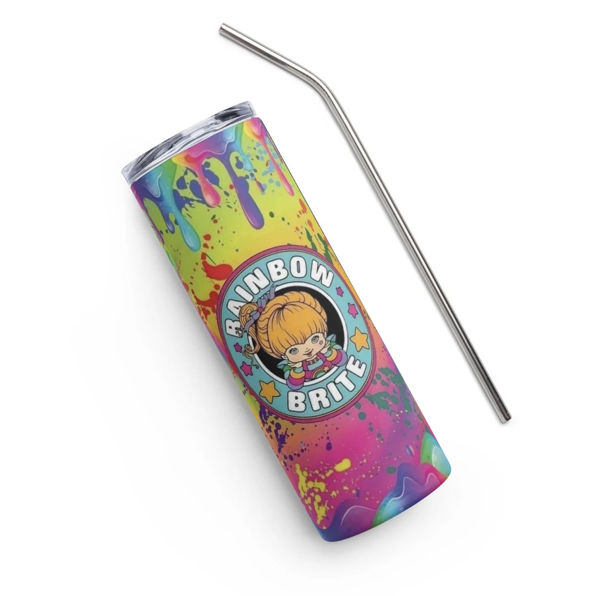 Retro Rainbow Brite Skinny Tumbler!!! Perfect for the 80's kids out there!!! $40.00 includes shipping in the US!!!

#rainbowbrite #rainbow #retro #80skids #80s #Rainbowdrip 
#skinnytumbler #skinnytumbler20oz #summer #summervibes #summerfun #musthave #traveltumbler