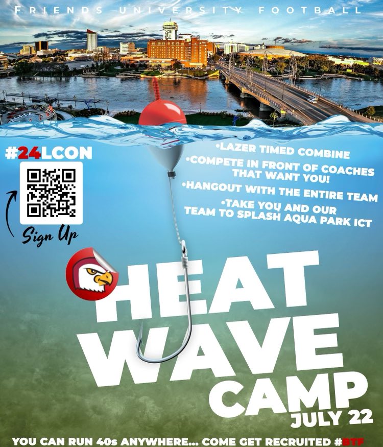 Heat Wave Camp 2023 

If you’ve been invited.. don’t wait to sign up. You don’t wanna miss it! #BTF