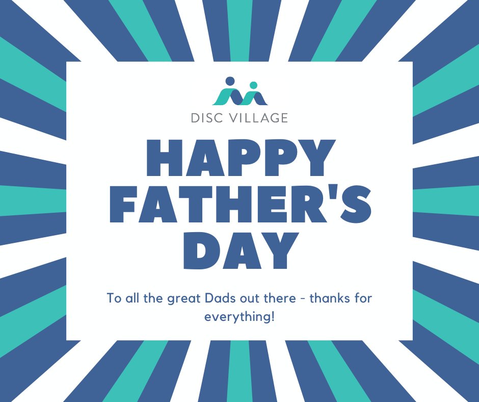 To the fathers, grandfathers, great-grandfathers, godfathers, stepfathers, father figures, and fathers-to-be we celebrate you today and thank you for the mentorship, love, and guidance you’ve provided. Happy Father's Day from DISC Village.
#discvillage #fathersday