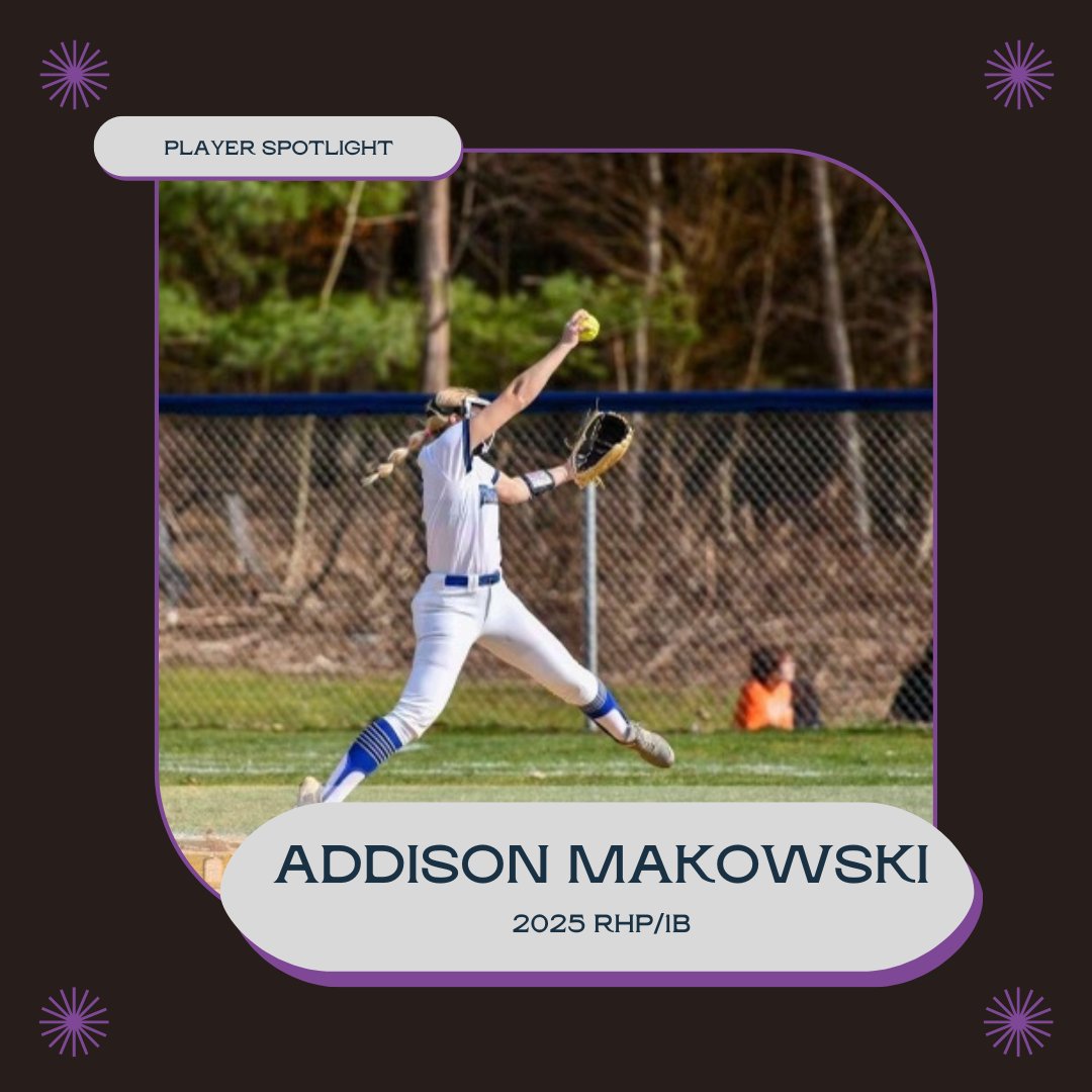 <a href="/syd_bryant_22/">sydney bryant</a> <a href="/Hanover16u/">Hanover Hornets Wells 16U</a> <a href="/elladovey31/">Ella Dovey</a> <a href="/TremorsSoftball/">IMPACT Gold National Tremors (Original TC Tremors)</a> <a href="/HannonMckenzie/">McKenzie Hannon</a> <a href="/TCTremors18u/">TC Tremors 18U Elite 🥎</a> 2025 RHP/1B Addison Makowski
Undecided 
4.0 GPA; Ranked 1st in Class 
TC Tremors Elite (Condon) 
More on Addison ➡️ buff.ly/43D6RnC 
<a href="/AddisonMakowski/">addison makowski</a> <a href="/TCTremors18u/">TC Tremors 18U Elite 🥎</a>