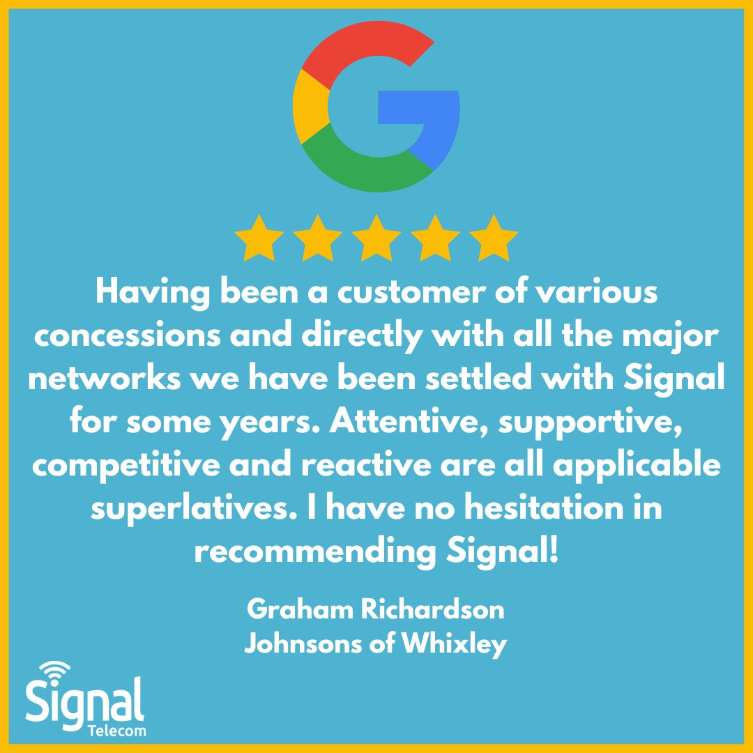 ⭐⭐⭐⭐⭐

We recently received this 5-star review from @JohnsonsWhixley

Thank you so much for the feedback 🤝

It's great to work with you.

#GoogleReview #Yorkshire