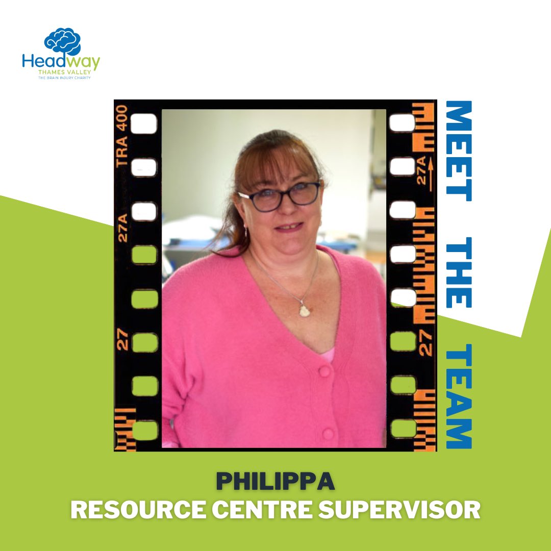 🌟 Meet Philippa, our compassionate Resource Centre Supervisor! Originally a volunteer with Headway Thames Valley during her Art degree at the University of Reading, Philippa joined us due to her personal encounter with the effects of brain injuries.