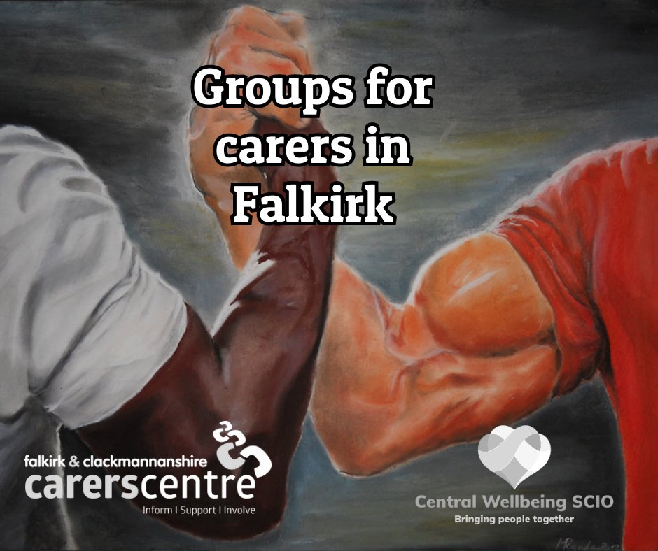 💪 We're now working in partnership with @cen_wellbeing, who will be running support groups for carers in Falkirk.

💛 Most groups will remain the same, so our regular Wednesday Carers Cafe and Thursday Craft group are still happening - but there will be a few minor changes...