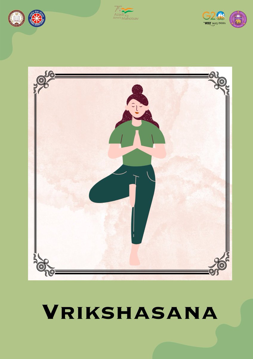 macnss's tweet photo. Vrikasana, also known as Tree Pose, is a popular yoga asana that offers numerous benefits for the mind, body, and spirit.
#YogaDay #Health #YogaDay2023 #YogaforVasudhaivaKutumbakam #macnss @_NSSIndia @NssrdD @EduMinOfIndia  @MoHFW_INDIA
Credits :- @BHhimanshu099 @GARVBAN57667273 https://t.co/dd8lpTif3h