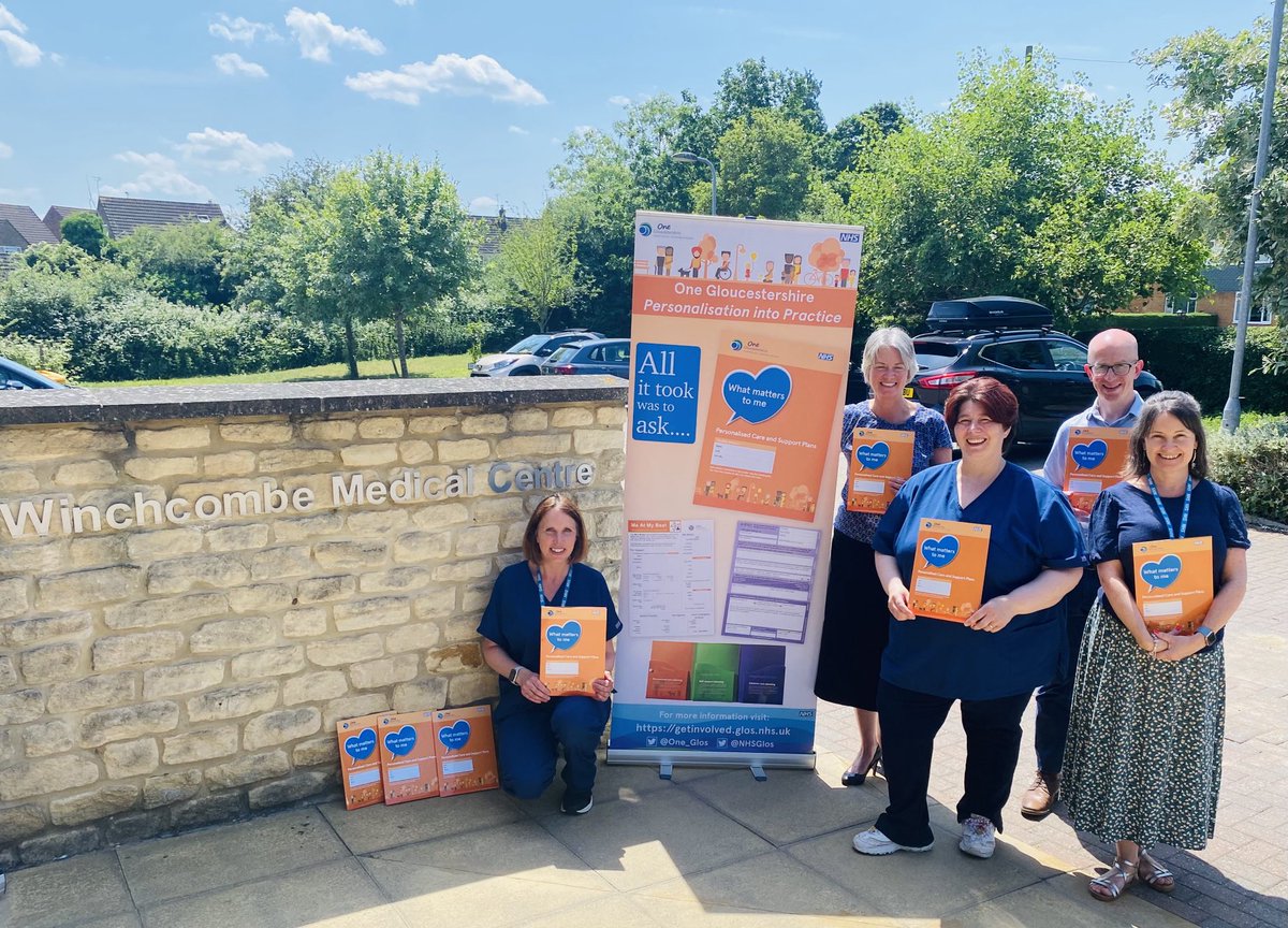 In the spirit of collaboration Winchcombe Medical Practice pledge commitment to mobilise the WM2M folder hosting personalised care and support plans for their registered patients @One_Glos @NHSGlos ⁦@PrimaryCareNHS⁩ ⁦@SouthWestIPC⁩ #personalisedcare #whatmatters