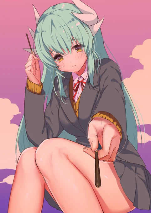 【FGO】JKきよひーちゃん  #FGO #清姫