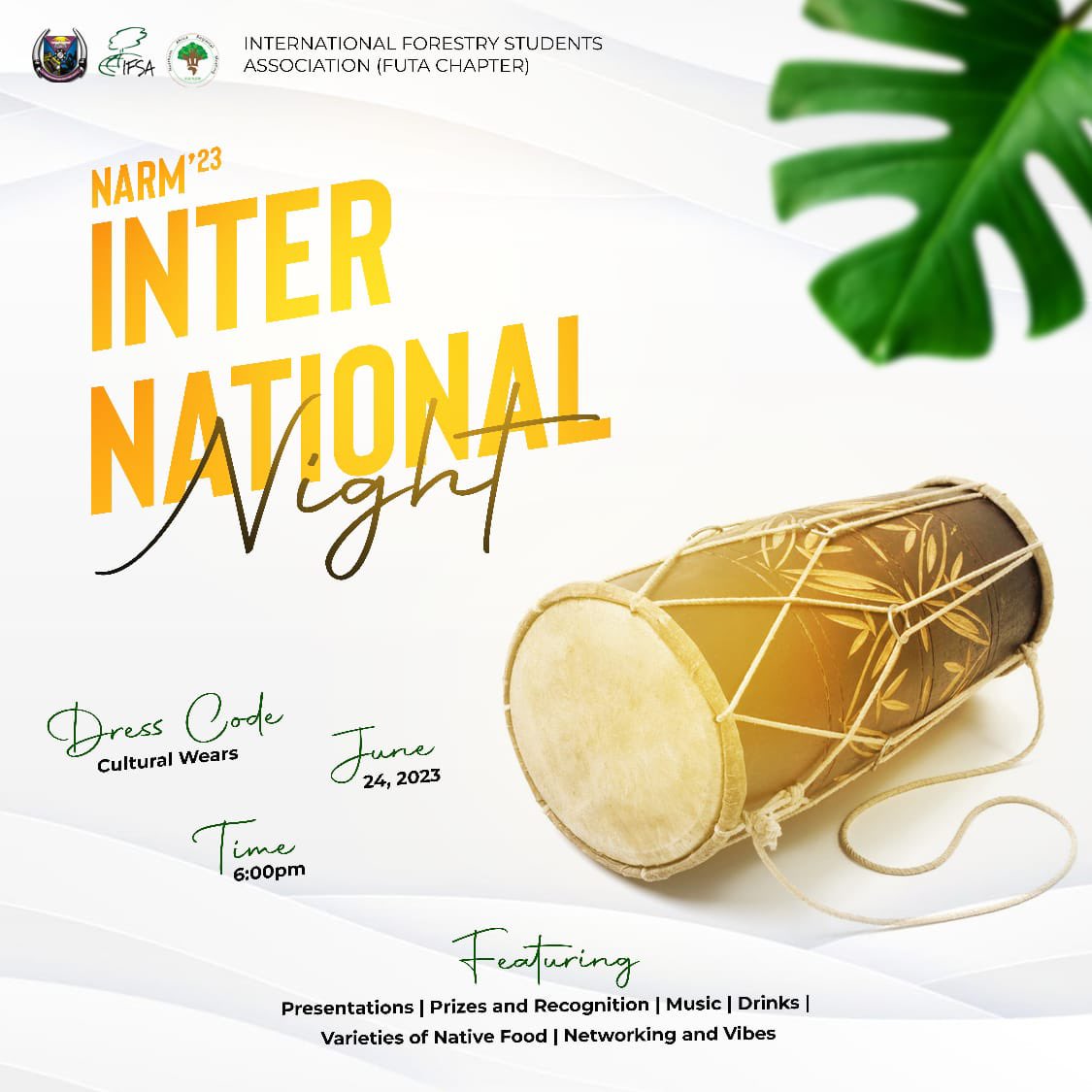 EzeoforGoodness's tweet photo. Heyyyyy💚💚💚
Narm’23  is starting on the 19th of this month.

This time around FUTA is the host🔥🔥🔥
I’m so excited about this 
@IFSAFutaNigeria  we are ready💃💃💃 https://t.co/6Kz8WoSfIp